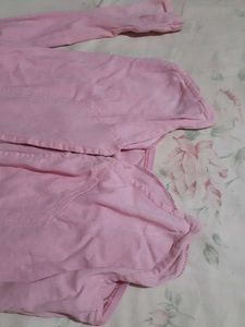 Pink Denim Jacket