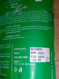 Alps Goodness Neem Powder