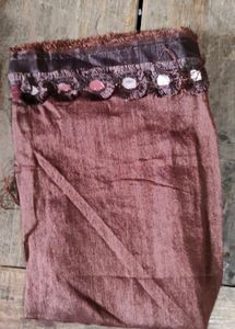 Layer Saree With Embroidery Work