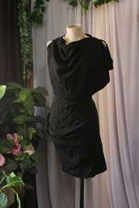 Elegant Black Mini Dress