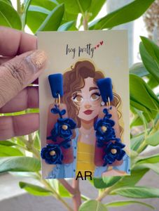 Handcrafted Boho Chic Floral Earring