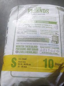Friends Adult Diaper Size S