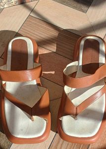 Brown Thong Sandals