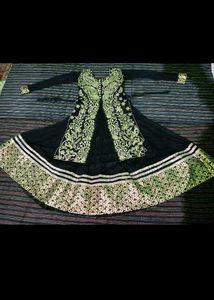 Elegant Embroidered Ethnic Gown