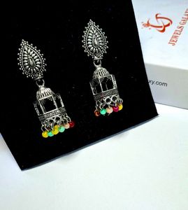 METAL SILVER GORGEOUS EAR RING 👌🏻❤️