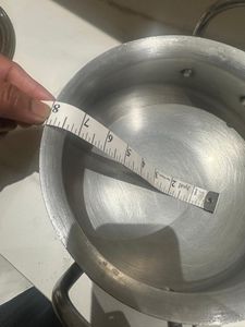 Alluminium Biryani Handi with Lid cover