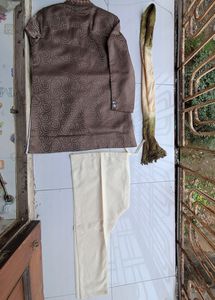 Boys 3-Piece Embroidered Outfit