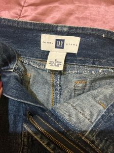 Vintage Denim Mini Skirt