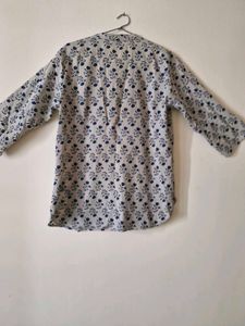 Floral Print Tunic Top