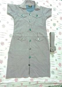 Striped Dress hosiery cloth and soft