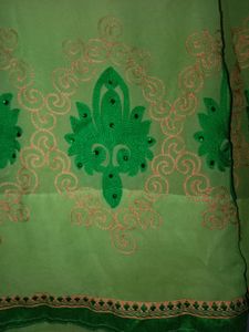 Green Saree