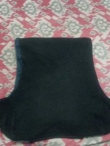 Stylish Blue Fuzzy Sweater