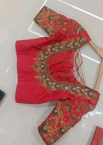 Magam worked Bridal Blouse