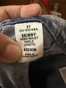 Skinny High Waist Jeans