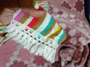 New Multicolour Lining Kurta