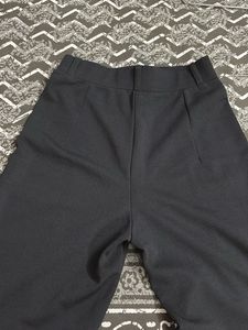 Black Wide Leg Trousers