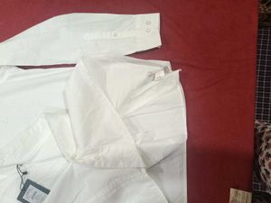 White Kimono Style Long Sleeve Shirt