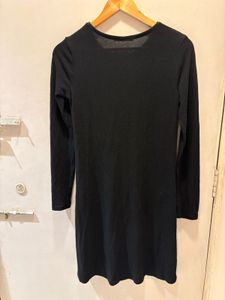 Black High Low  Mini Dress