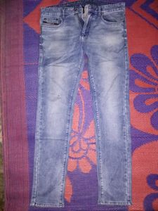 Diesel Blue Wash Denim Jeans