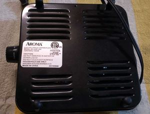 Aroma AHP 303 Single Burner Hot Plate Black (120V)