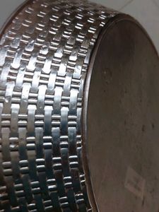 Rose Gold Woven Serving Tray