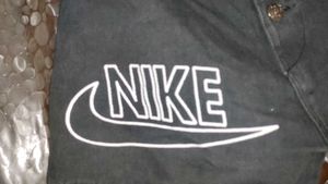 Nike Black Denim Short For Girls