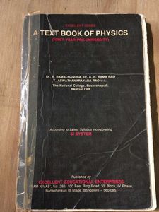 Textbook of Physics - First Year