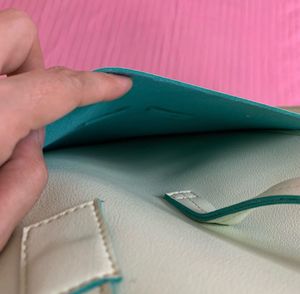 Sturdy Round Tote Bag - Mint Green