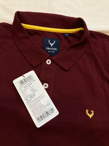 Burgundy Polo Shirt - Size M