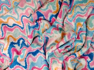 Beautiful Cotton Crepe Suit Fabric