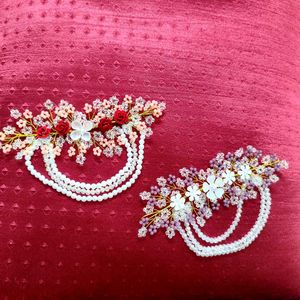 Floral Beaded Hair Accessories
