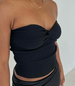 Y2K Tube Scarf Top 🖤💅