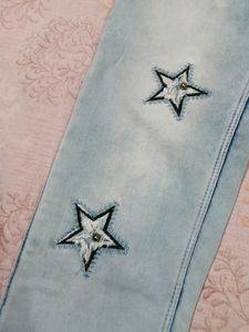 Sky Blue Women Jeans