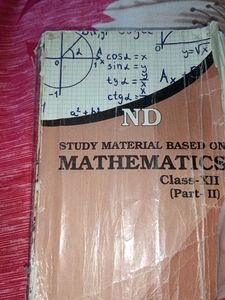 12th mathematics Solutions