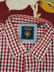 Red Checks Mens Shirt