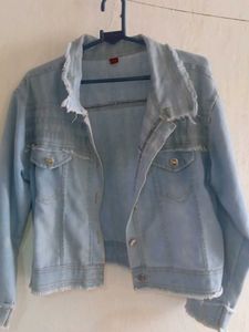 Sky Blue Women Jacket