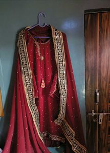 Bridal Pakistani Garara Set