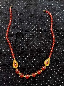 Red With Gold Colour Chain 💫