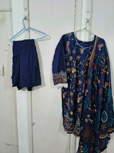 Lawn Embroidered Kurta Set