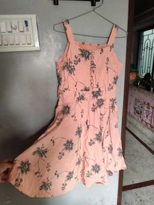 Floral Print Sleeveless Dress💗✨