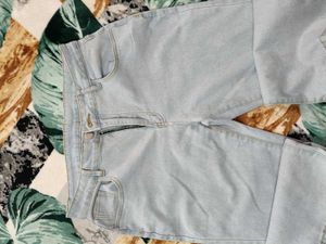 Light Wash Flare Leg Jeans