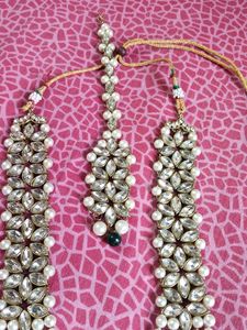 Rani Haar Necklace With Maangtika