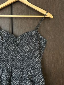Patterned Mini Dress