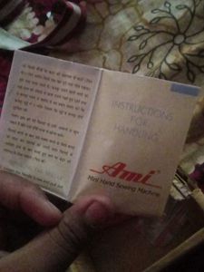 Vintage Handheld Sewing Machine