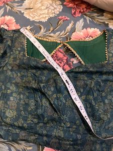 Floral Print Saree with Blouse