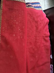 net and half georgette  work  sare