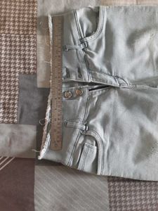 Ripped Light Wash Jeans