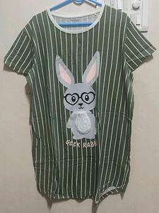Cute Geek Rabbit Tee