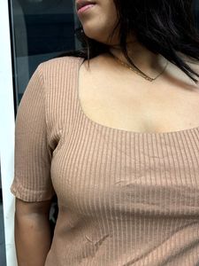 H&M Ribbed Top (M)