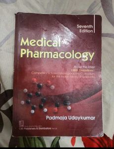Pharmacology Padmaja Udaykumar 7th Edition Mbbs